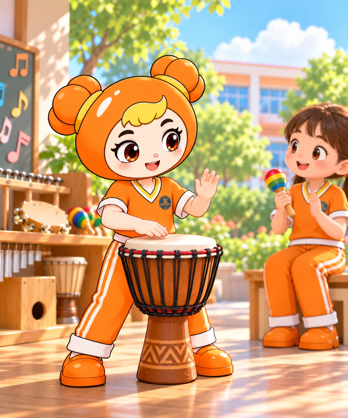 3年级女生美维度4阶：调整节奏回应同伴