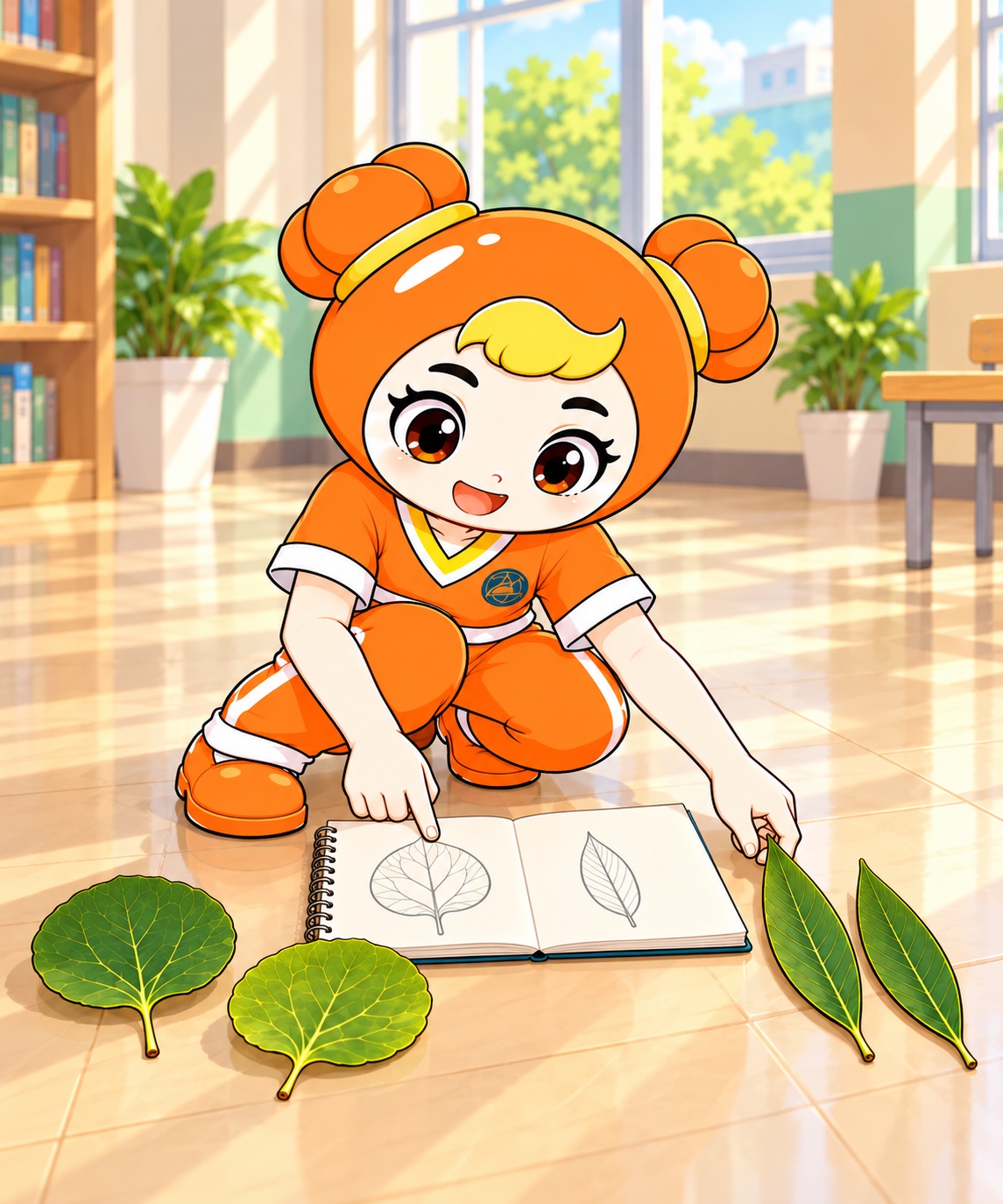 3年级女生智维度4阶：把叶子分组，核对发现