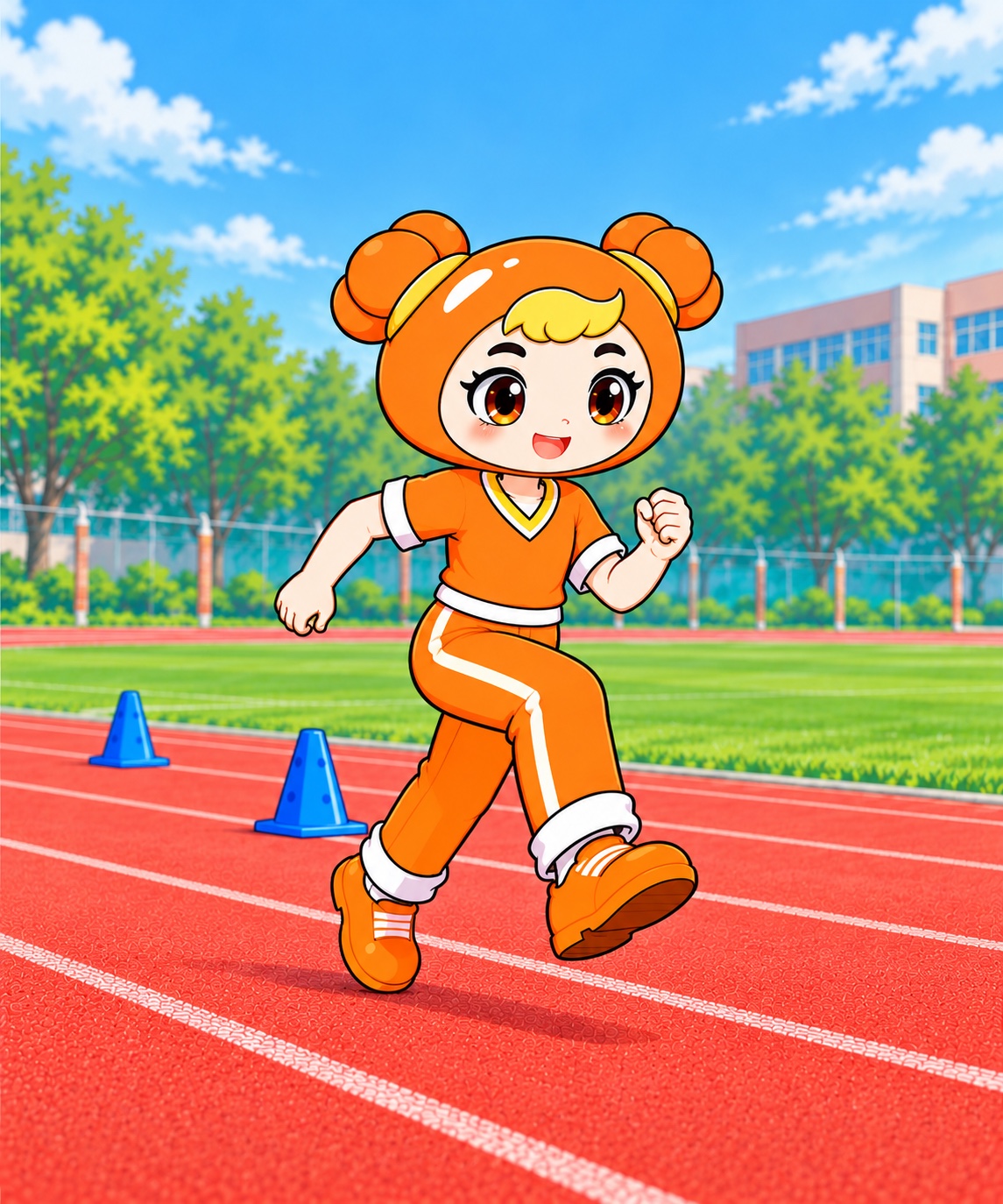 4年级女生体维度3阶：保持节奏奔跑