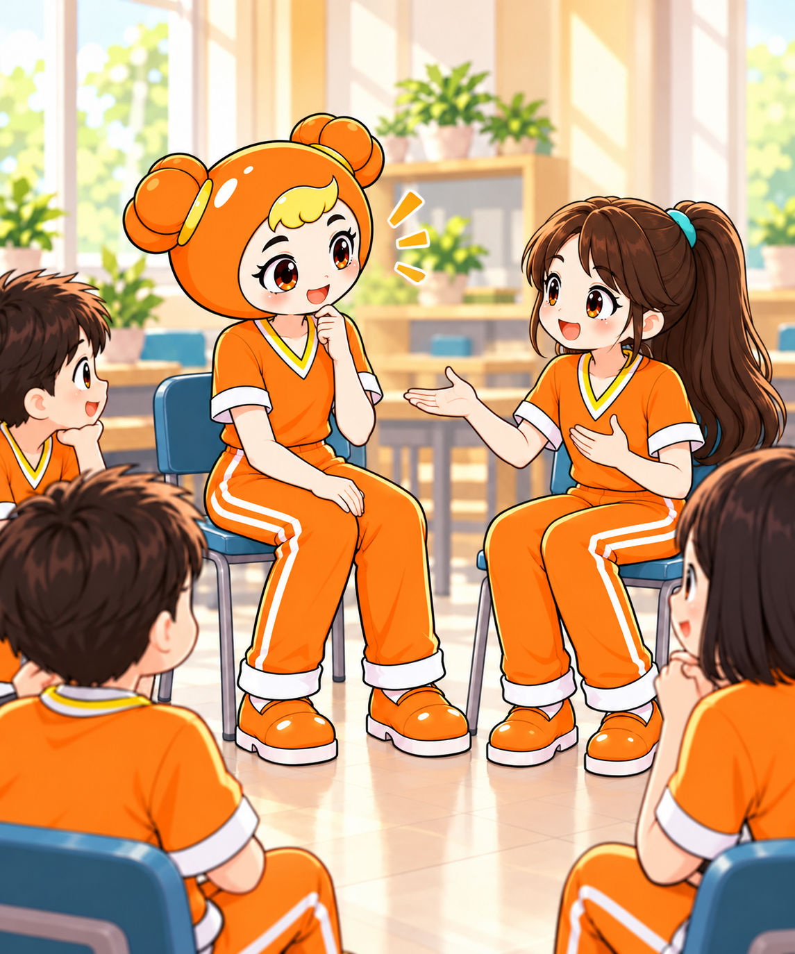 6年级女生心维度4阶：认真倾听同伴反馈并回应